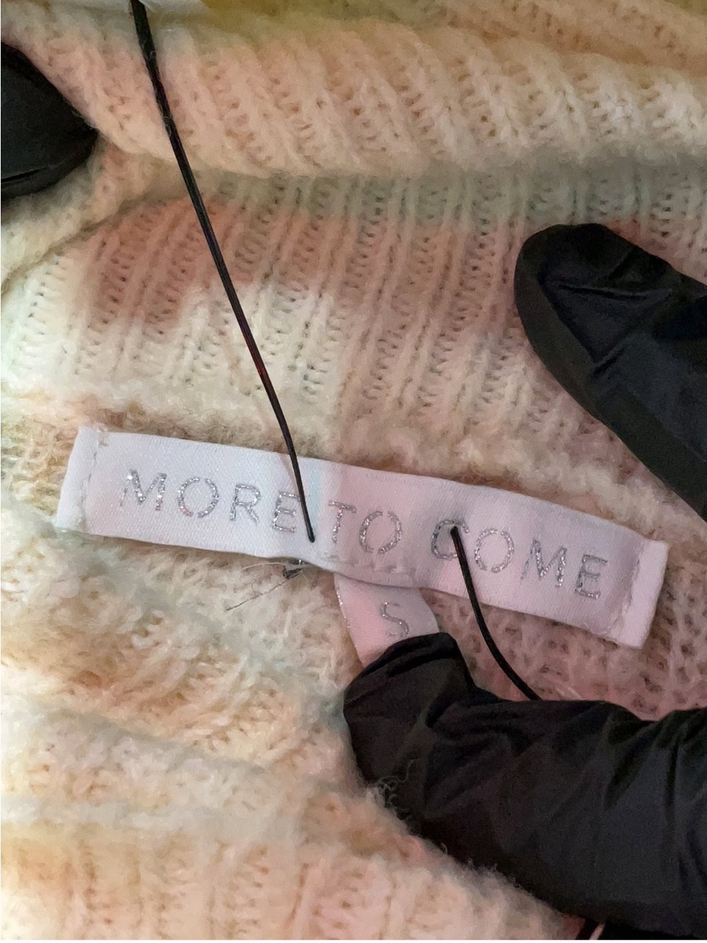 TODAY ONLY SALE! ✨ NWT More To Come x Revolve Kelsey Fairisle Sweater - Picture 13 of 14
